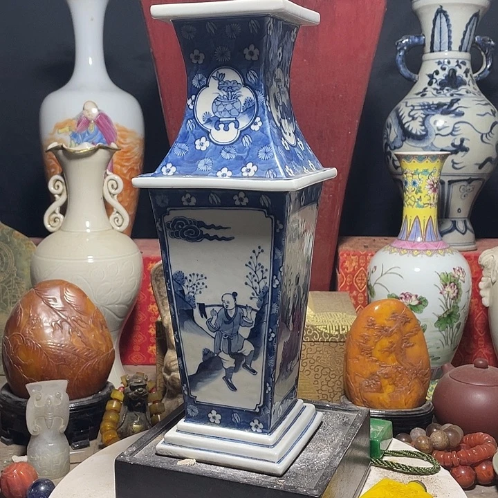 瓷片青花瓷器手工制作