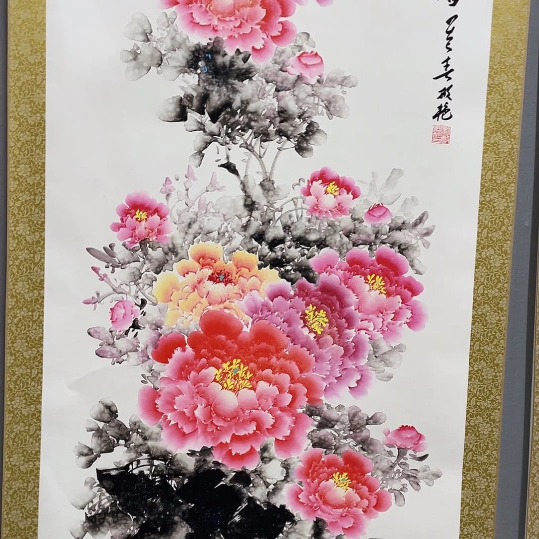 国画老师手绘带运险w