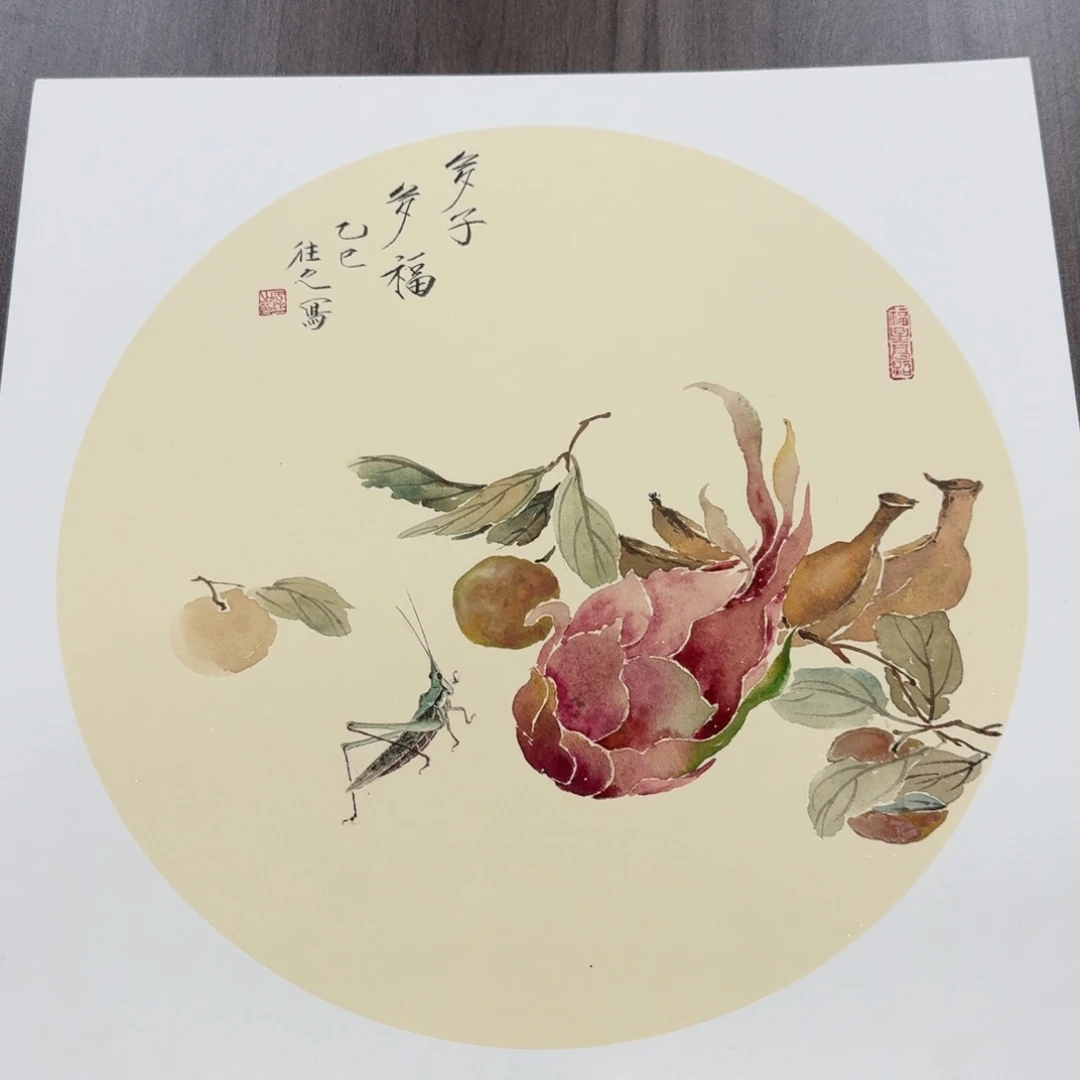 国画国画作品花鸟作品