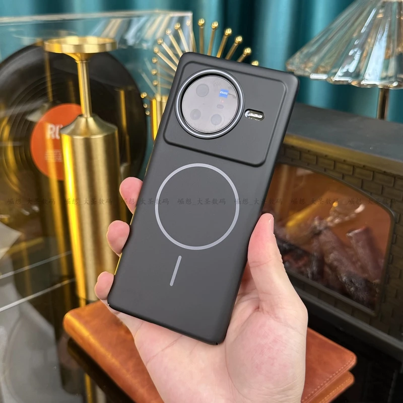 【超薄裸感+肤感磁吸】适用于VIVO X80手机壳高端防摔防指纹