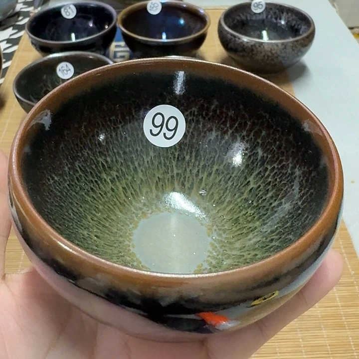 茶盏99 坚记茶盏摆件