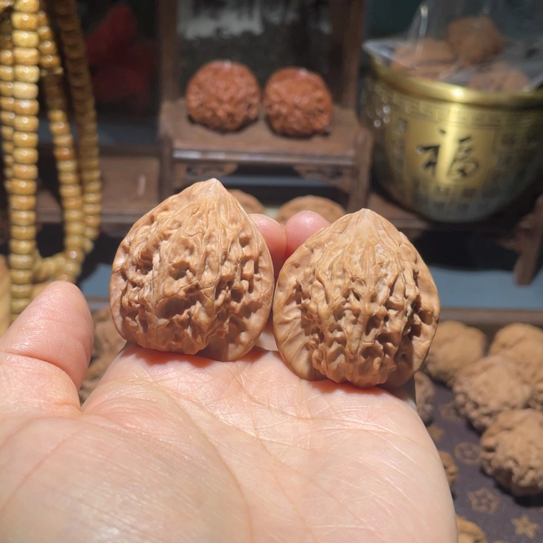 文玩核桃吊坠沣七步沟38