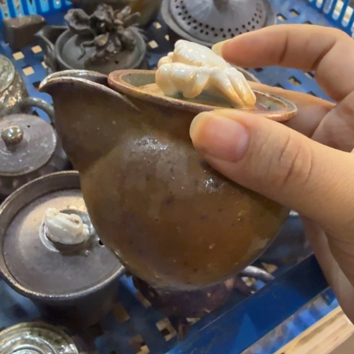 陶盘精品柴烧福利放漏