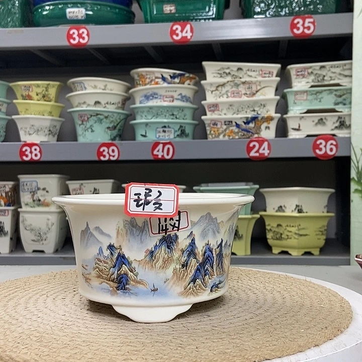 紫砂紫砂花盆2255