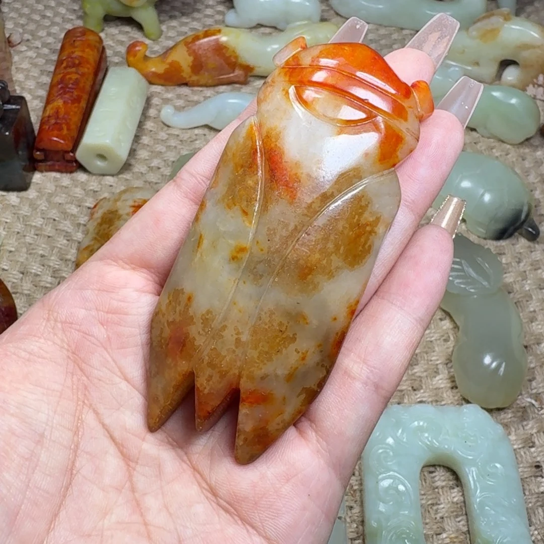 白玉菩提吊坠挂件