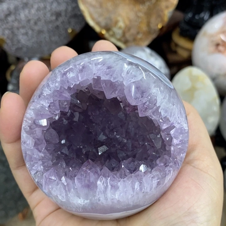 未镶嵌珠宝半成品紫晶