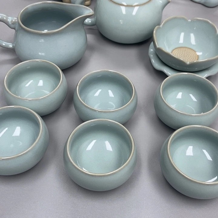 瓷天青色赵琳老师十件套