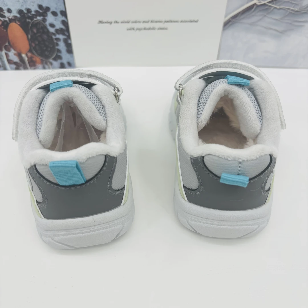 C2区892冬季儿童时尚休闲薄底大棉鞋子