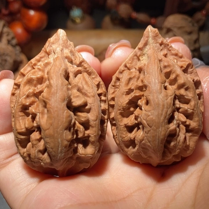 把件文玩核桃东北楸子小雪2