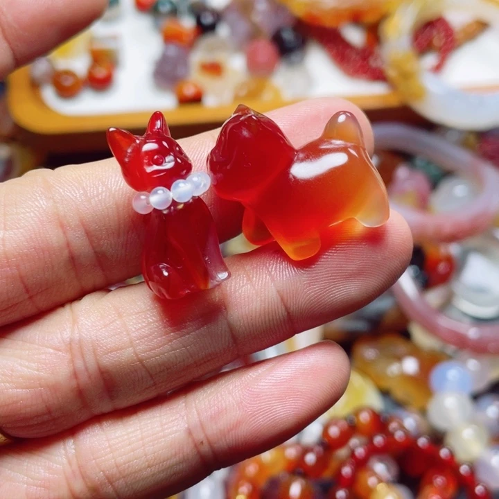 用***2玛瑙/玉髓颈饰未镶嵌