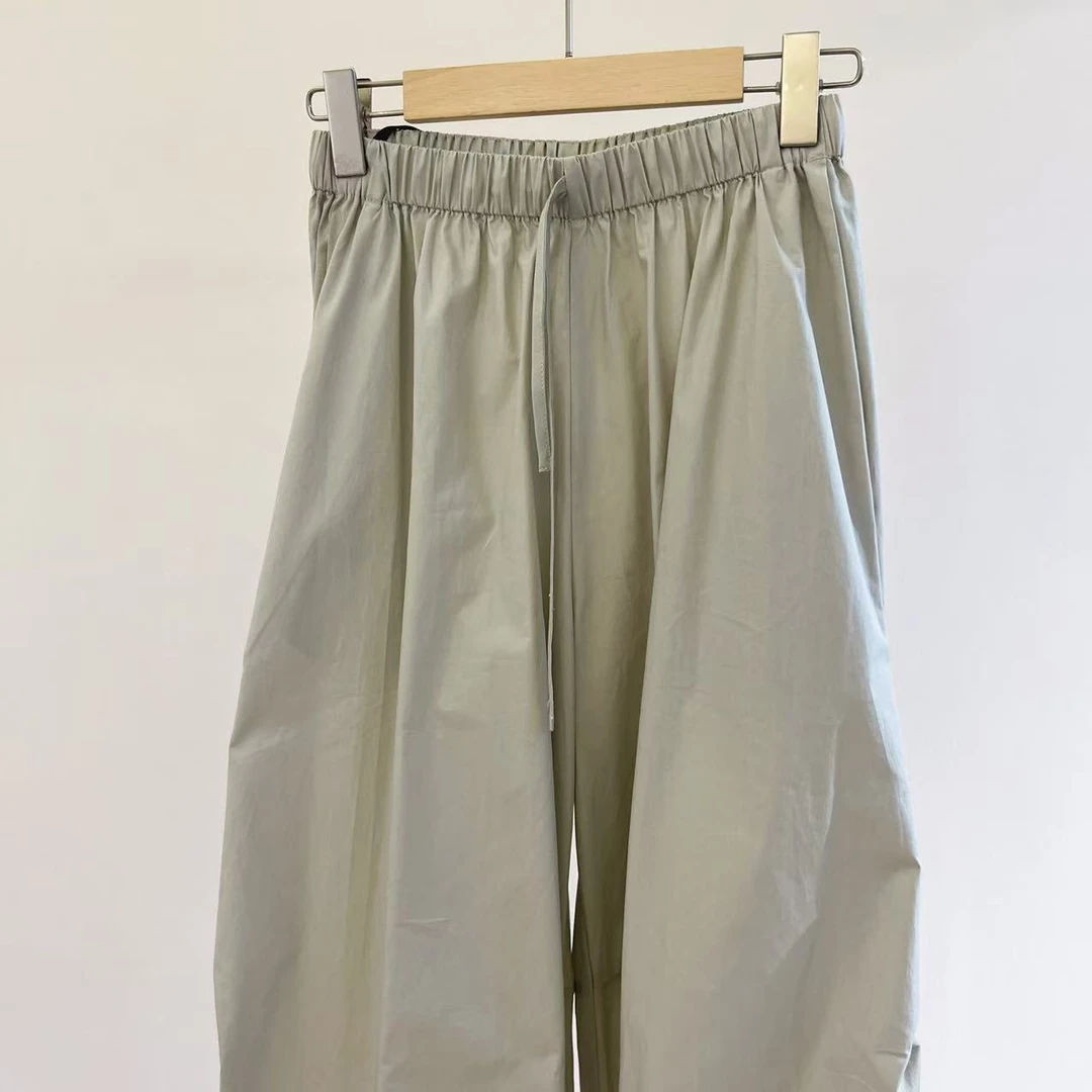 【黑标系列】 简约洗水棉薄料山本裤休闲