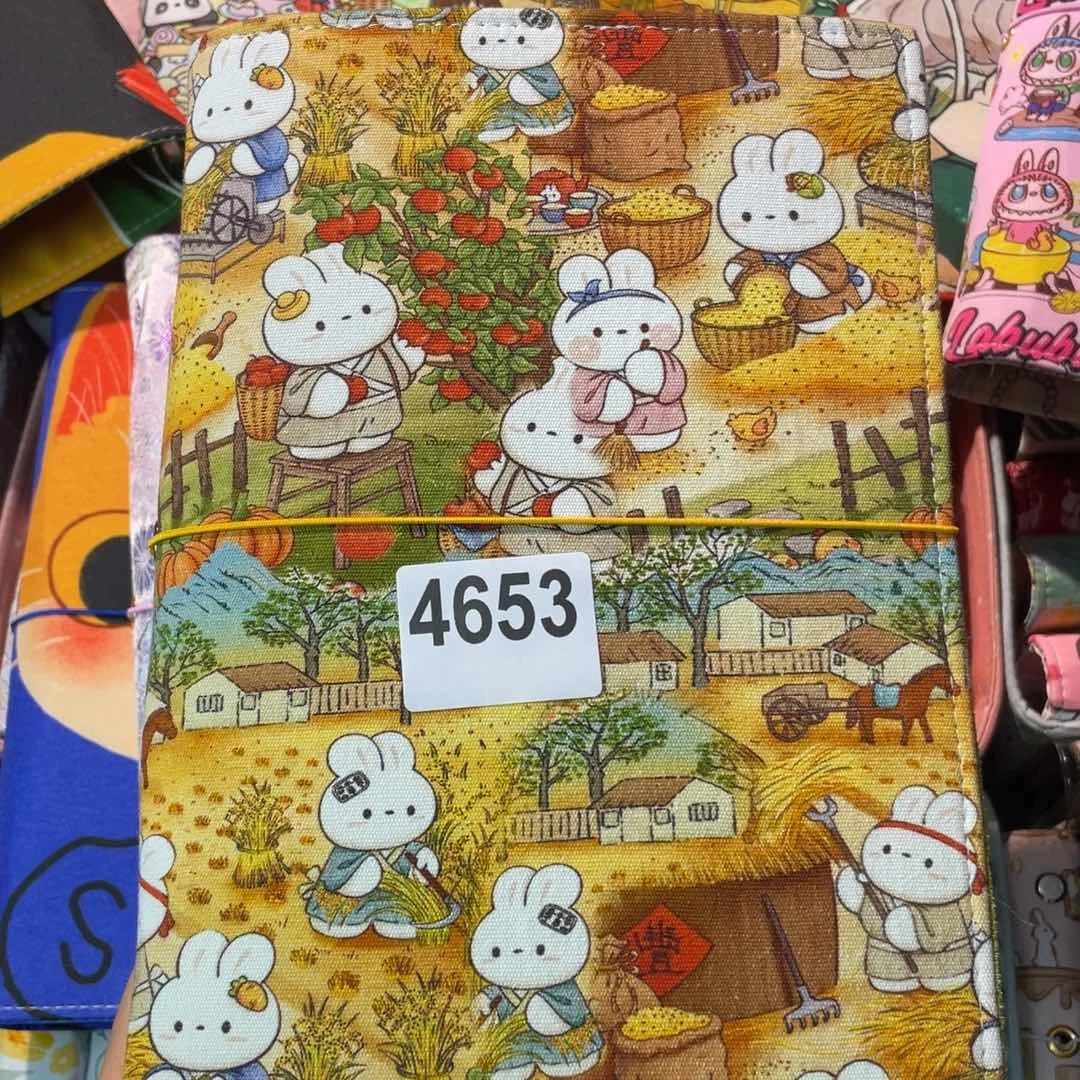 刺绣A6 活页不加纸4653。