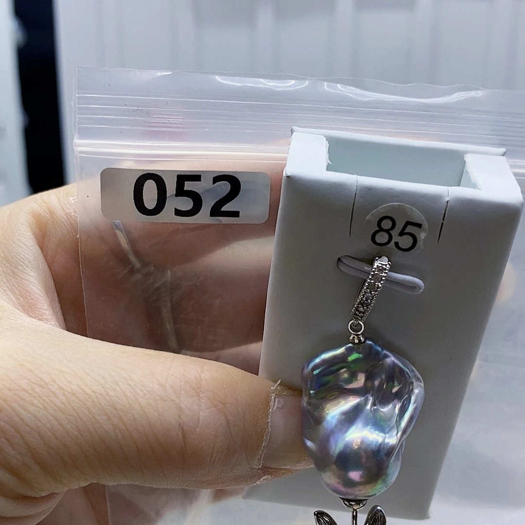 颈饰合金淡水珍珠