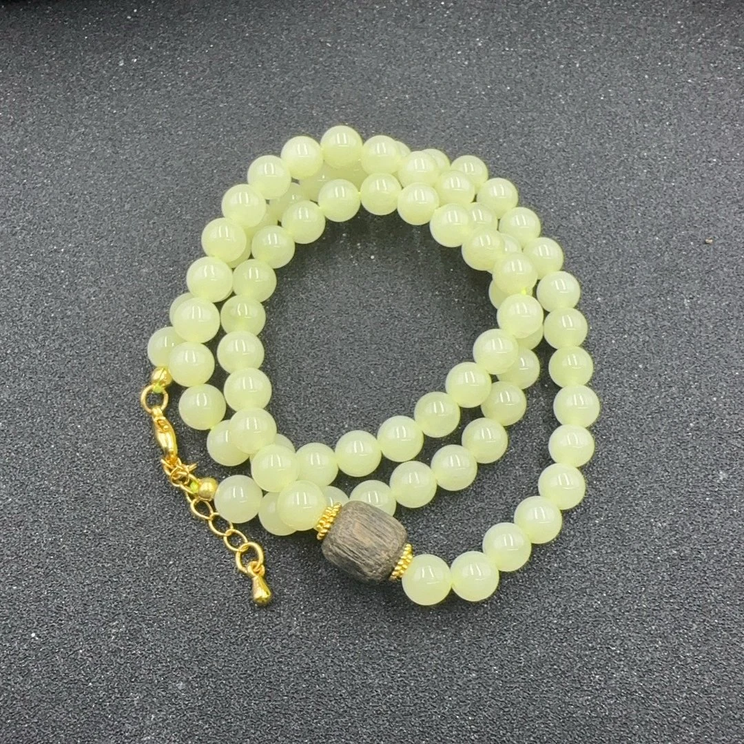 BY0524标008 北玉精选 和田玉项链