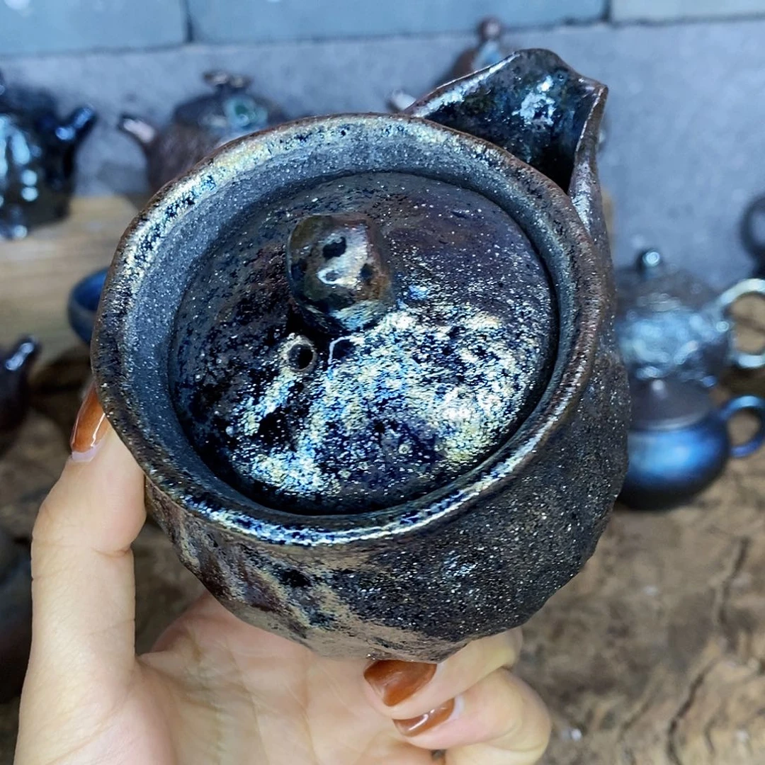 壶思**睿云南建水紫陶柴烧