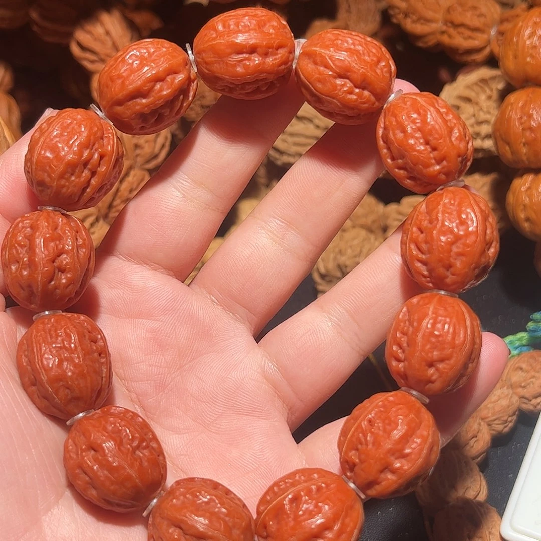 手串文玩核桃八棱小枣