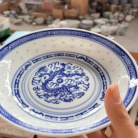 陶摆件景德镇高温陶瓷