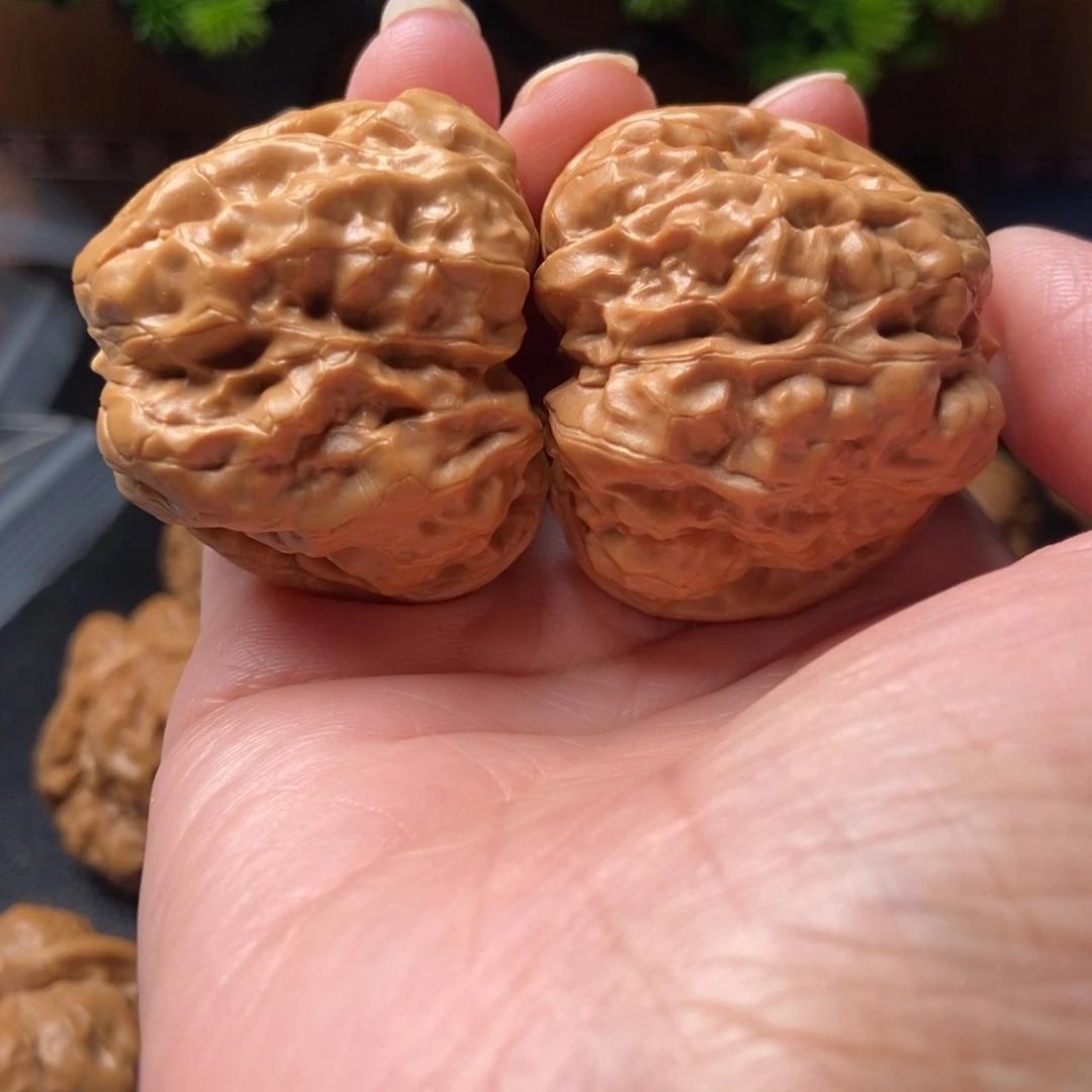 文玩核桃把件蛤蟆头42