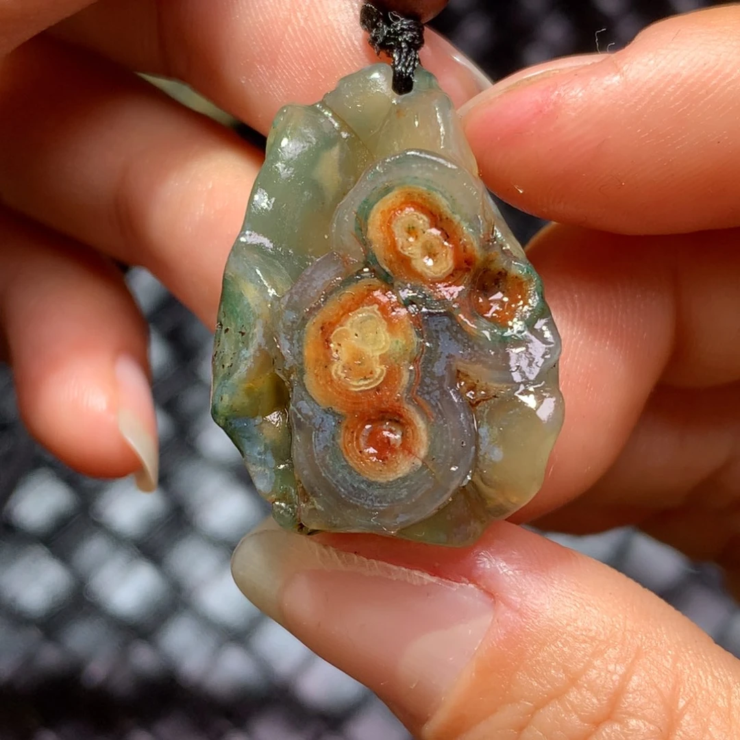 未镶嵌玛瑙/玉髓珠宝半成品