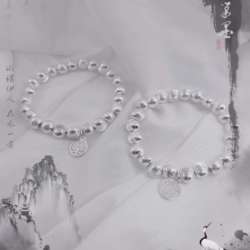 拉丝猫眼珠福牌手链手串珠韩版精致时尚个性小众设计感手饰