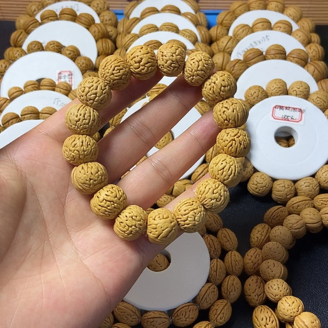 手串桃核桃核密纹手串