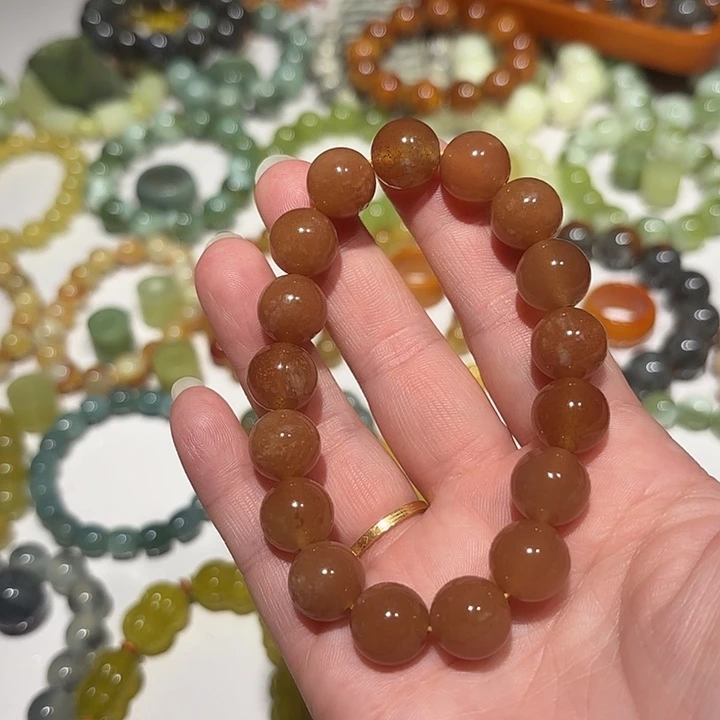 蛇纹石玉未镶嵌手串