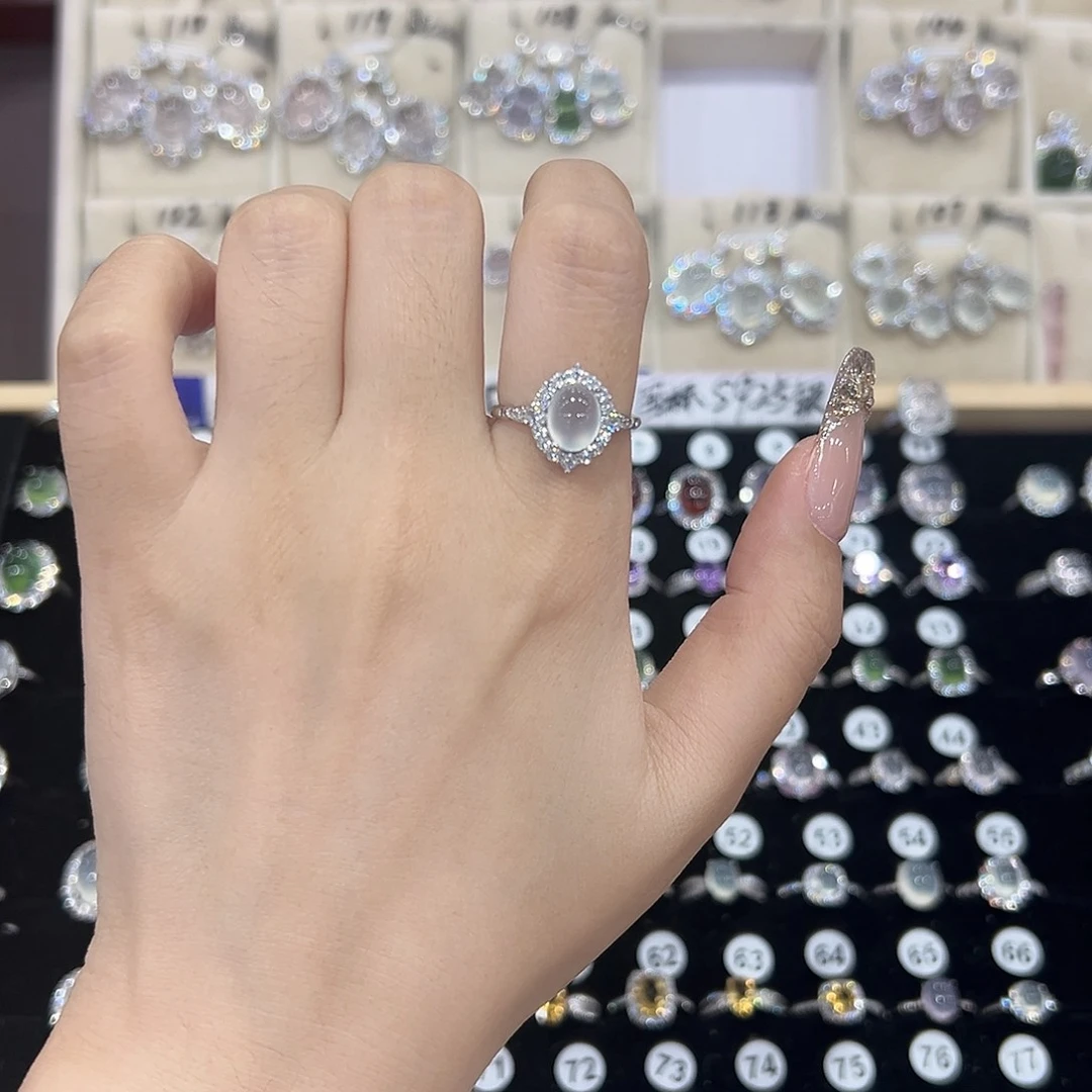 ****.黄晶戒指银S925镶嵌