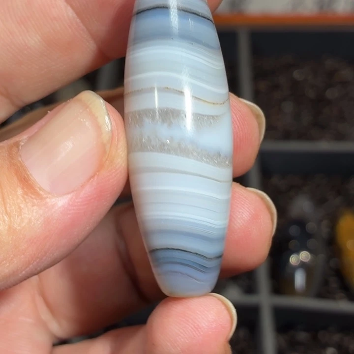 玛瑙/玉髓散珠_HEIMORI 天然天珠