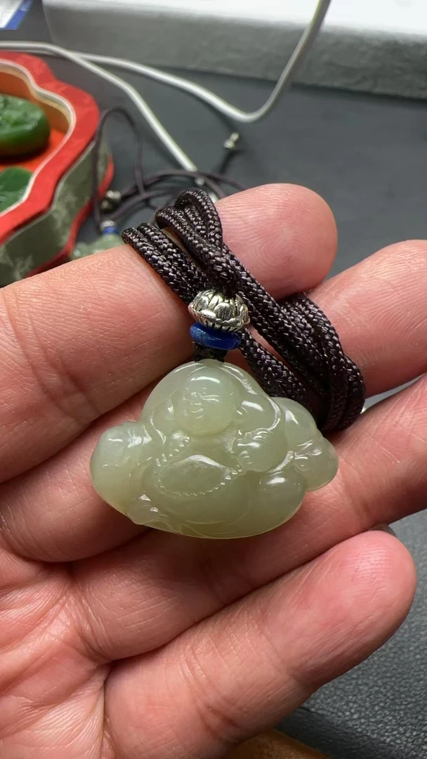 和田玉佛公男女款