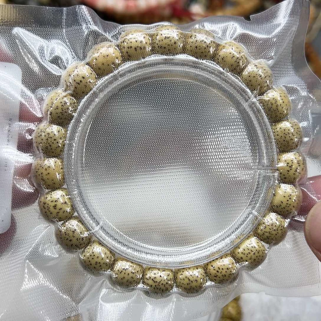 星月菩提手串65荣耀黄星月菩提单圈1.0