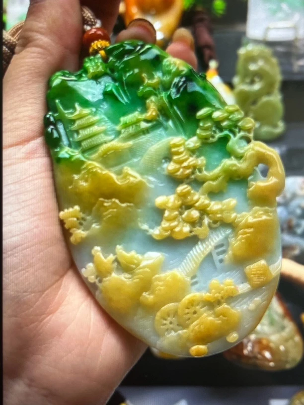 天然翡翠一物一证发货