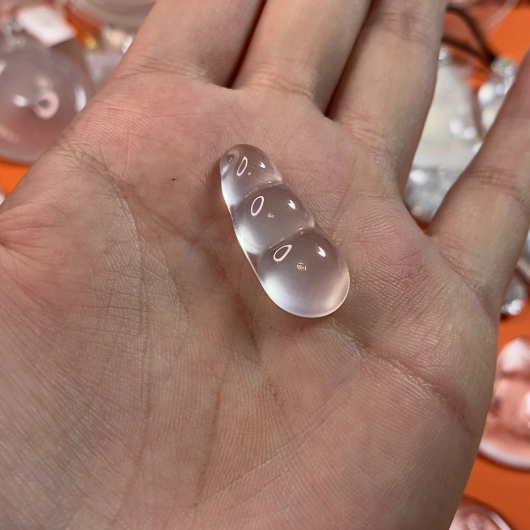 石英质玉豆子未镶嵌