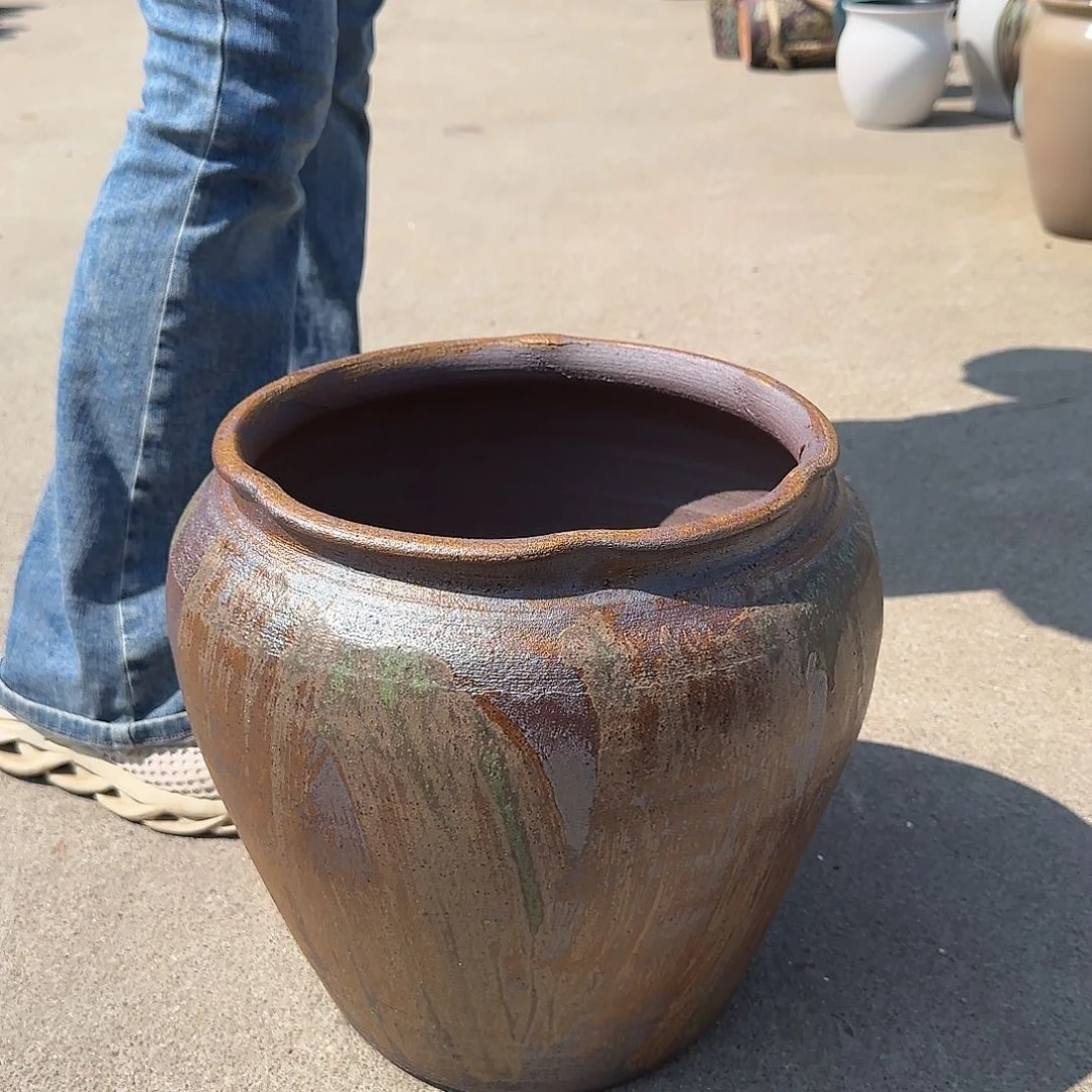 紫砂花盆王嫂花盆0717-171高34口28