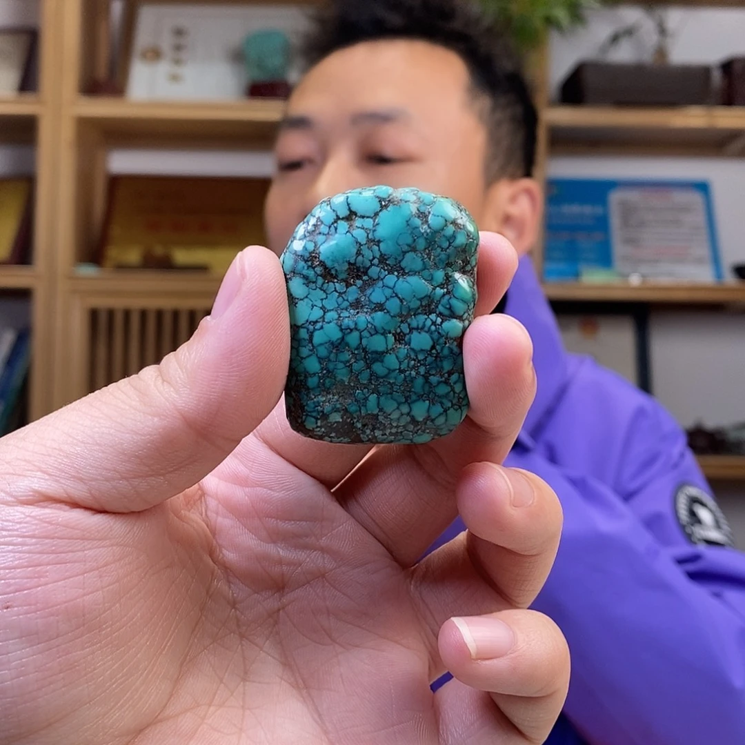 绿松石未镶嵌随型牌子