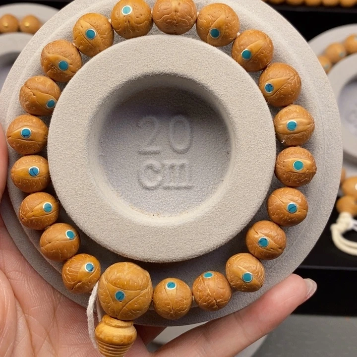 凤眼菩提手串11.5➕松钉，24年籽