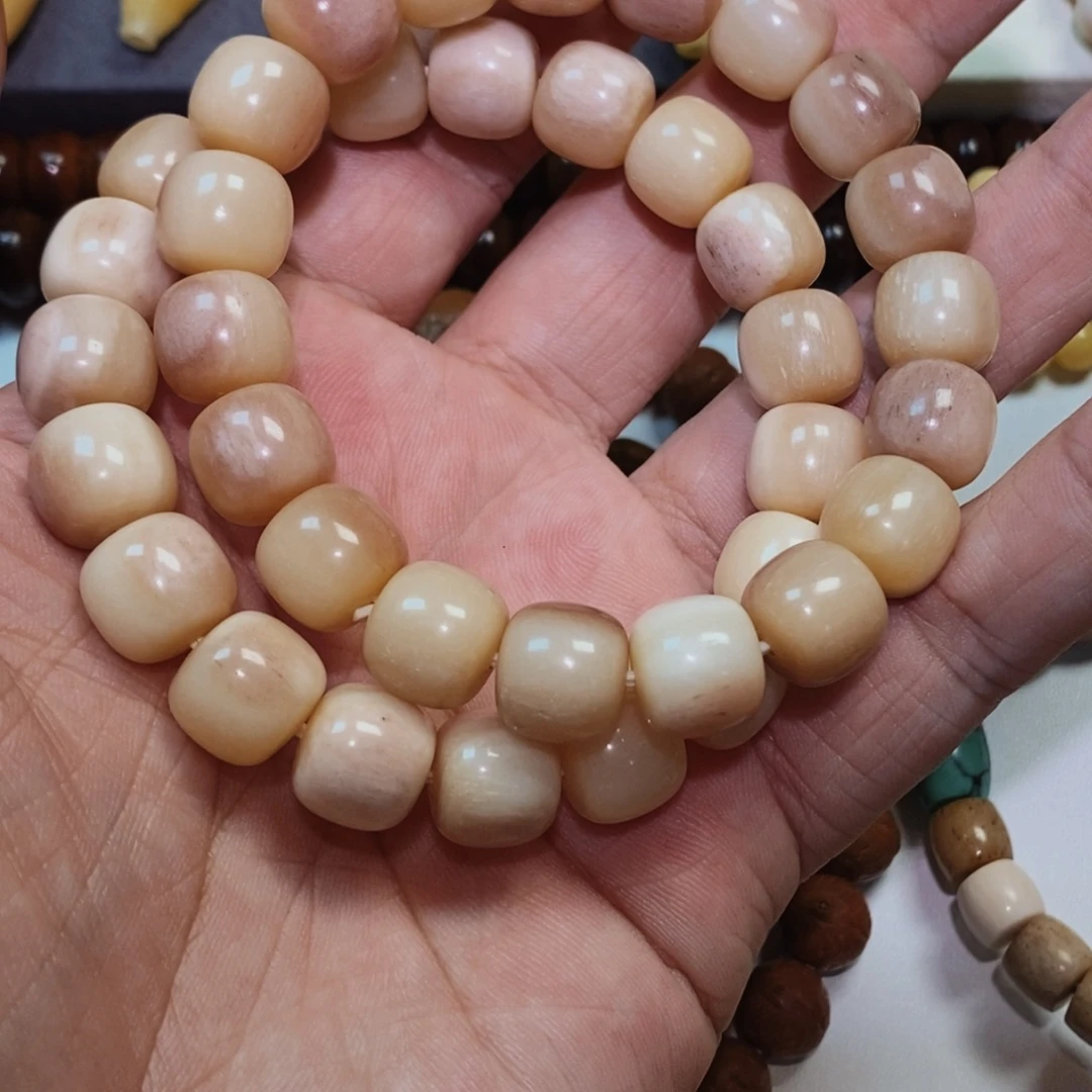 星月菩提吊坠驼骨三花12