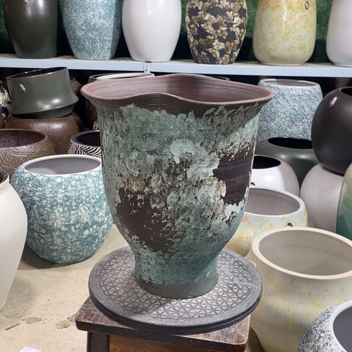 花盆口28高33～～～～