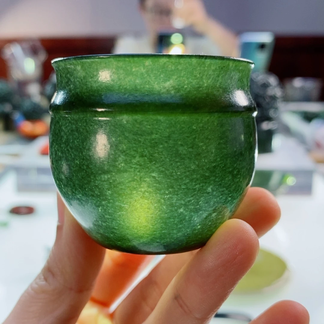 未镶嵌和田玉（青玉）摆件