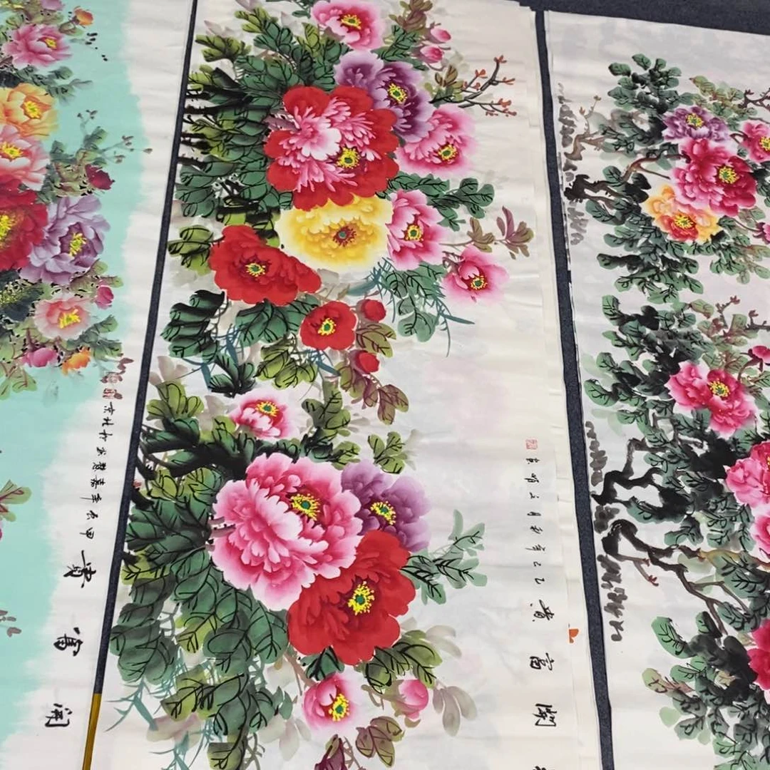 国画尺寸180✖️70小六尺手绘画