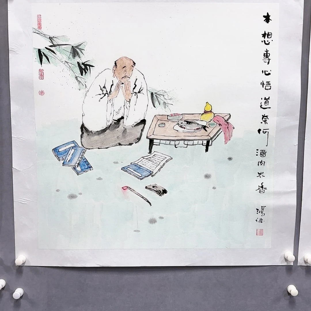 国画国画纯手绘作品请放心去藏