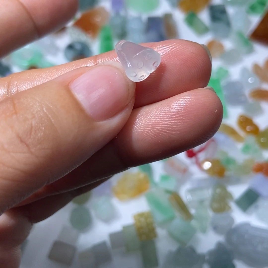 定制翡翠未镶嵌翡翠9.7*8.0*5.6