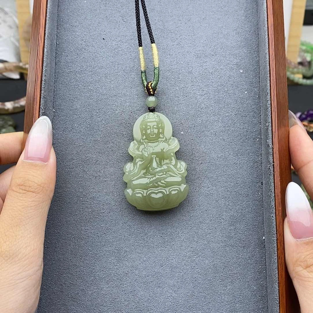 和田玉吊坠(不含链)未镶嵌