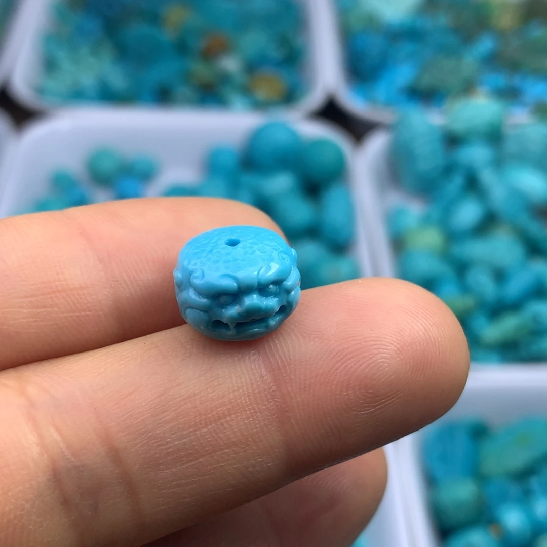 绿松石未镶嵌吊坠(不含链)11.5×8