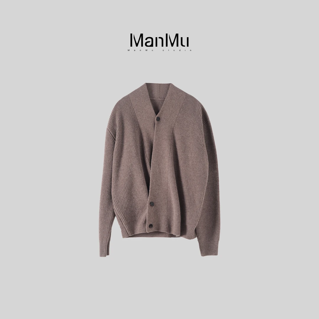 满目ManMu 【张琪专属】高级定制秋冬时尚百搭100%羊毛衫350500