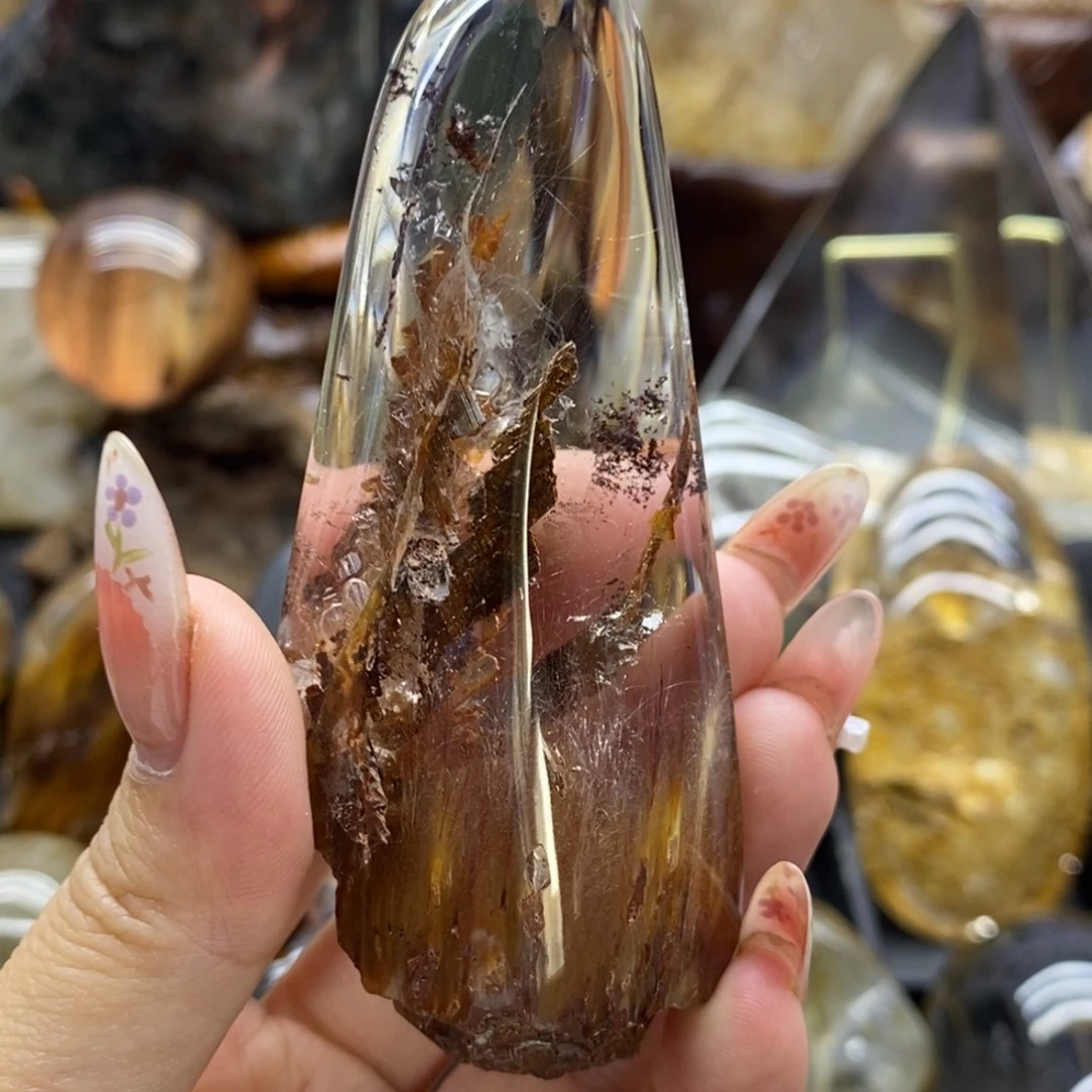 水晶未镶嵌珠宝半成品