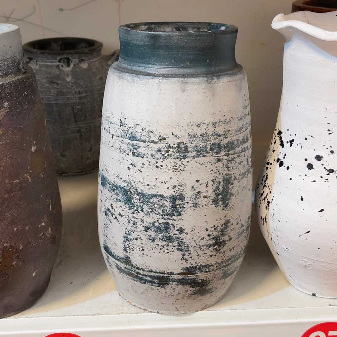 红陶无孔无孔口径10高度23