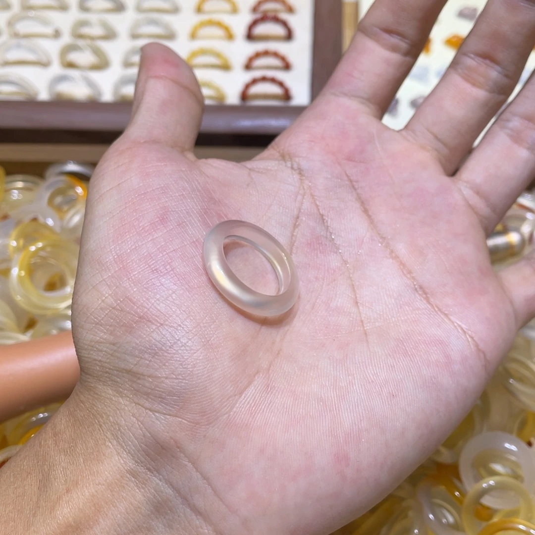 玛瑙/玉髓合金戒指41号港15