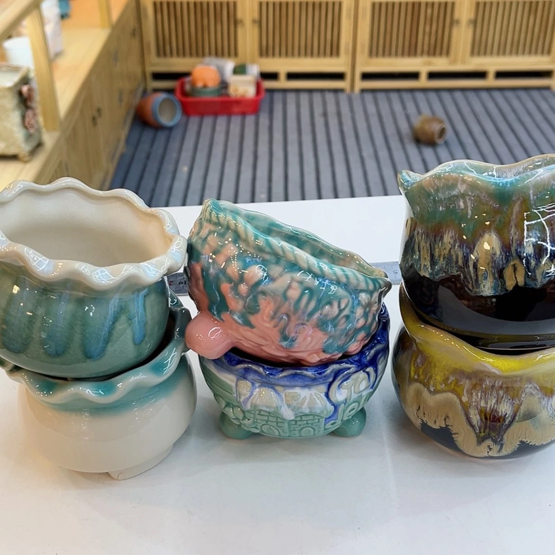 【闪购商品】陶瓷花盆