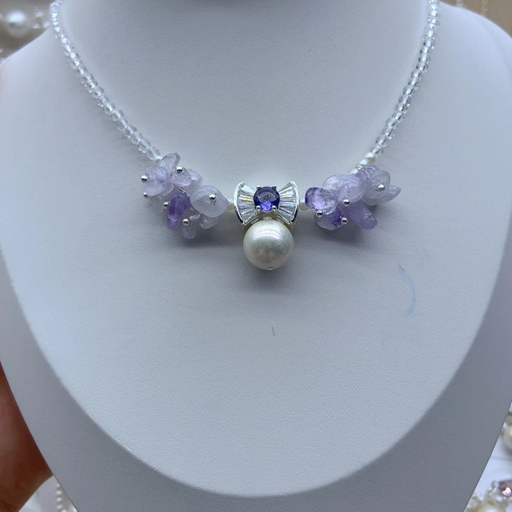 淡水珍珠未镶嵌颈饰