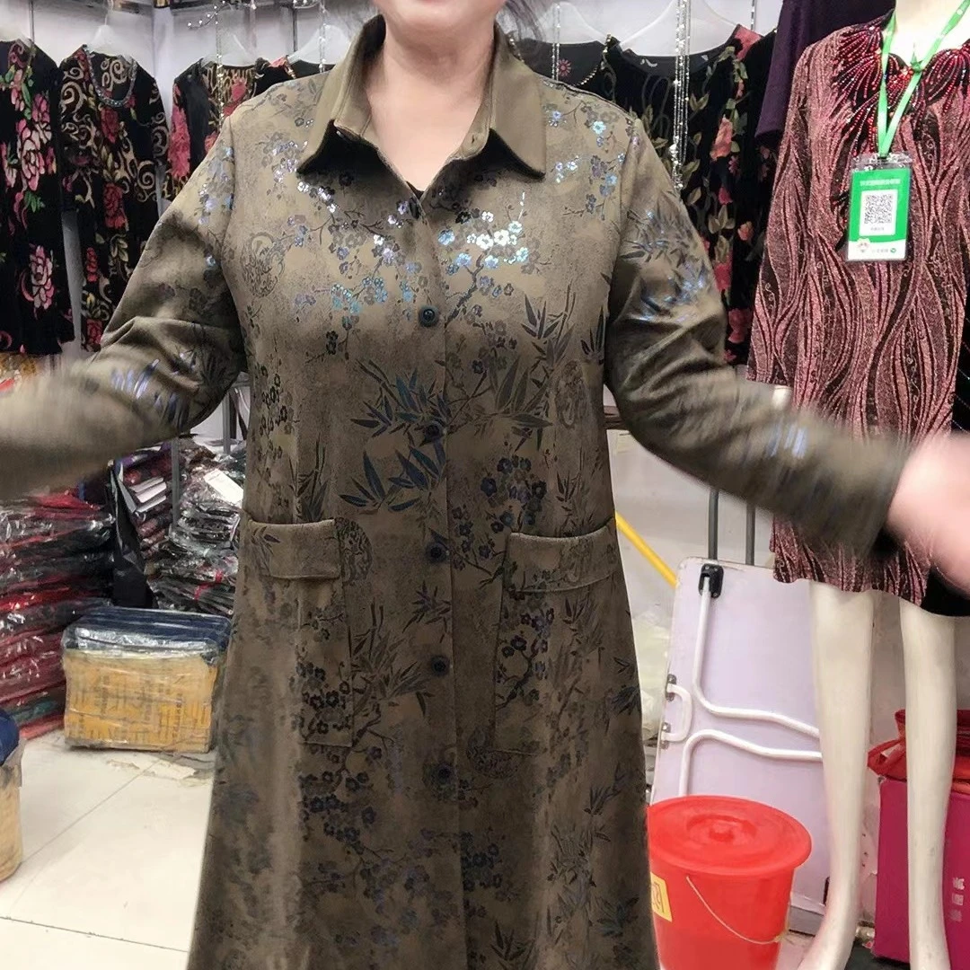 时尚百搭中长款风衣春秋季穿着显瘦又气质